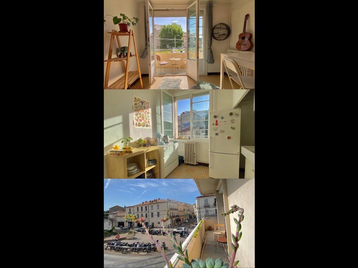 Colocation à Strasbourg : Appartement 4 pièces · 49 m² — Neudorf · Strasbourg (photo 4/6)