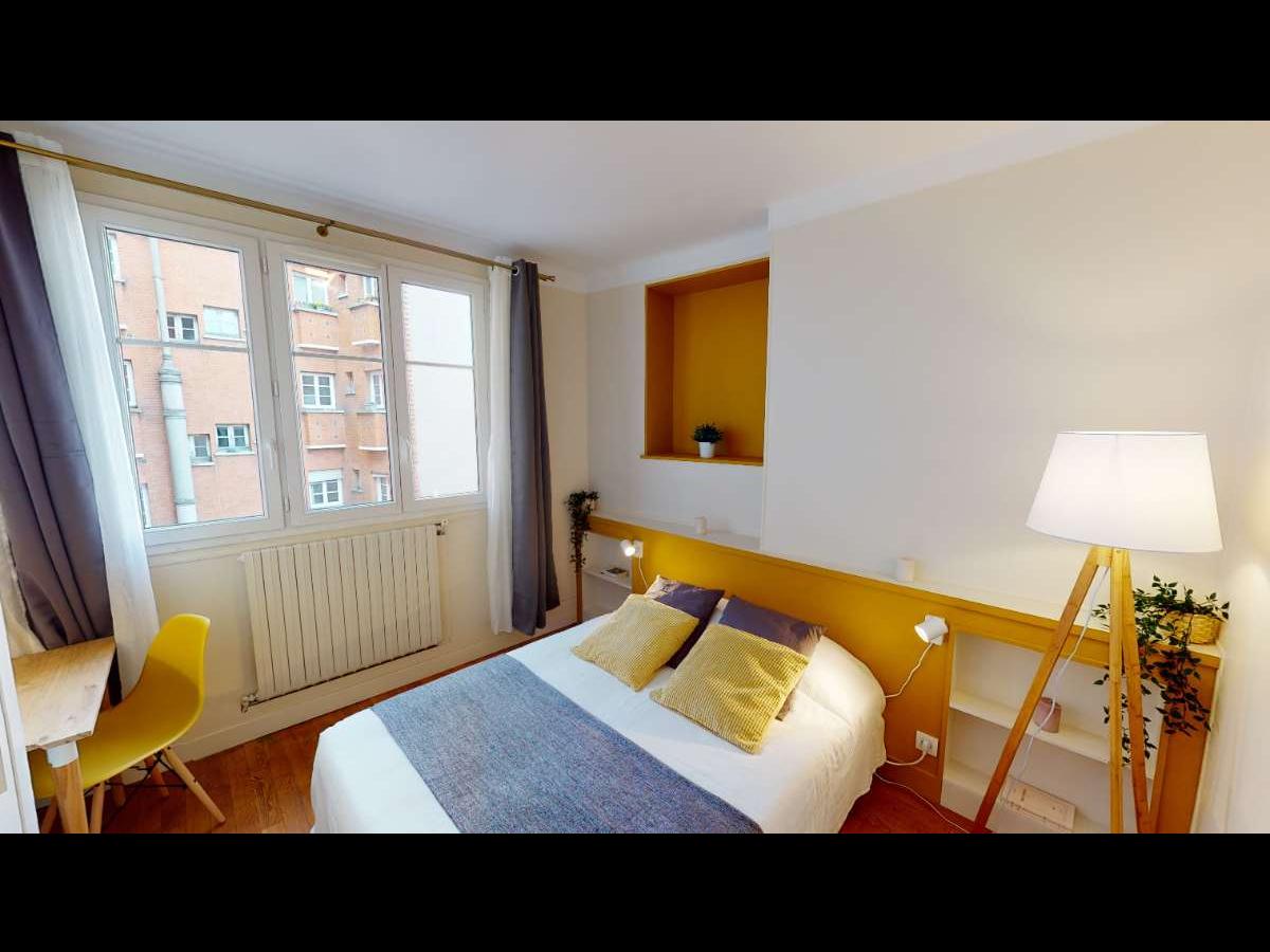 Colocation à Villeurbanne : Colocation Villeurbanne — chambre meublée · Charpennes · (photo 4/6)