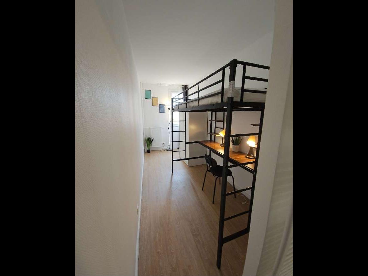 Colocation à Nantes : 5 colocs / chambre dans appart 58 m² · Nantes (photo 4/6)