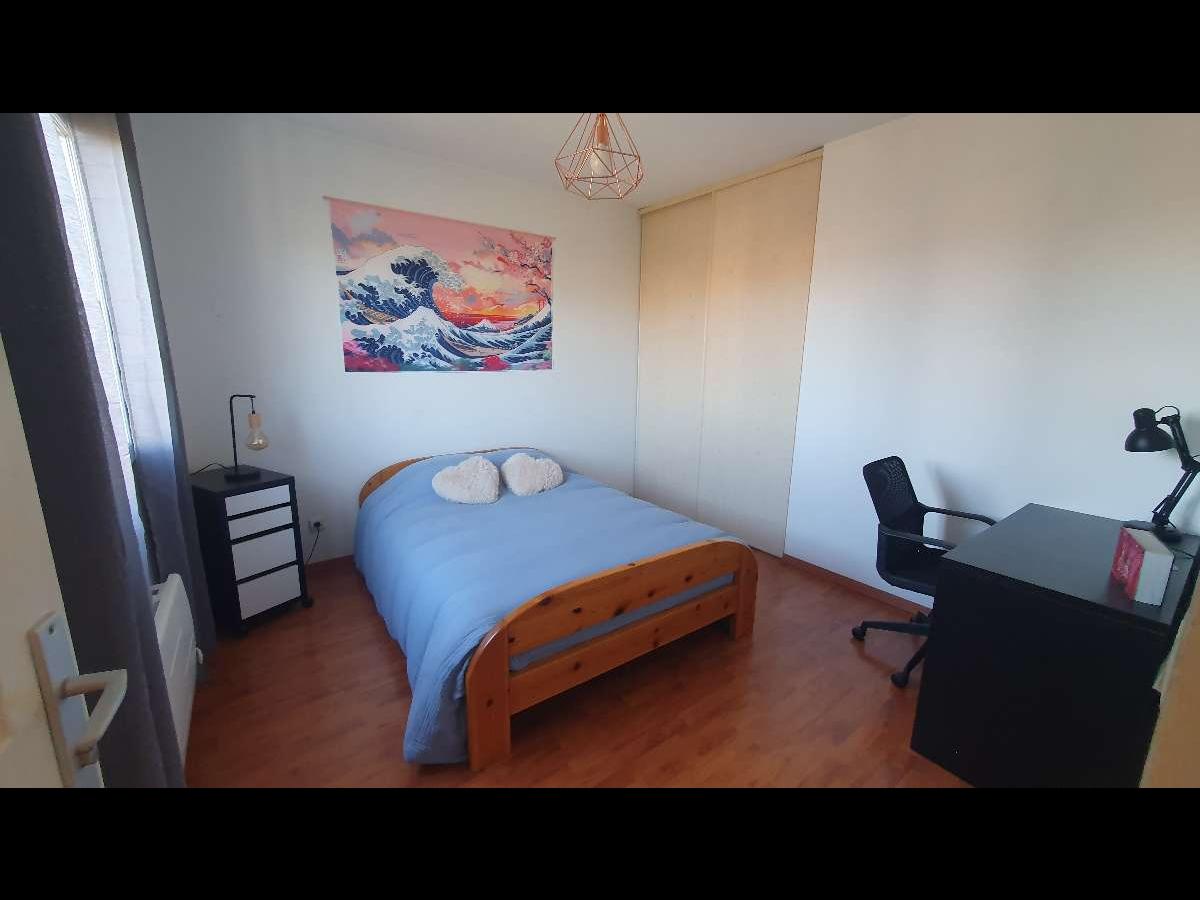 Colocation à Nice : Chambre lumineuse · Nice — 3 pièces au total (photo 4/6)