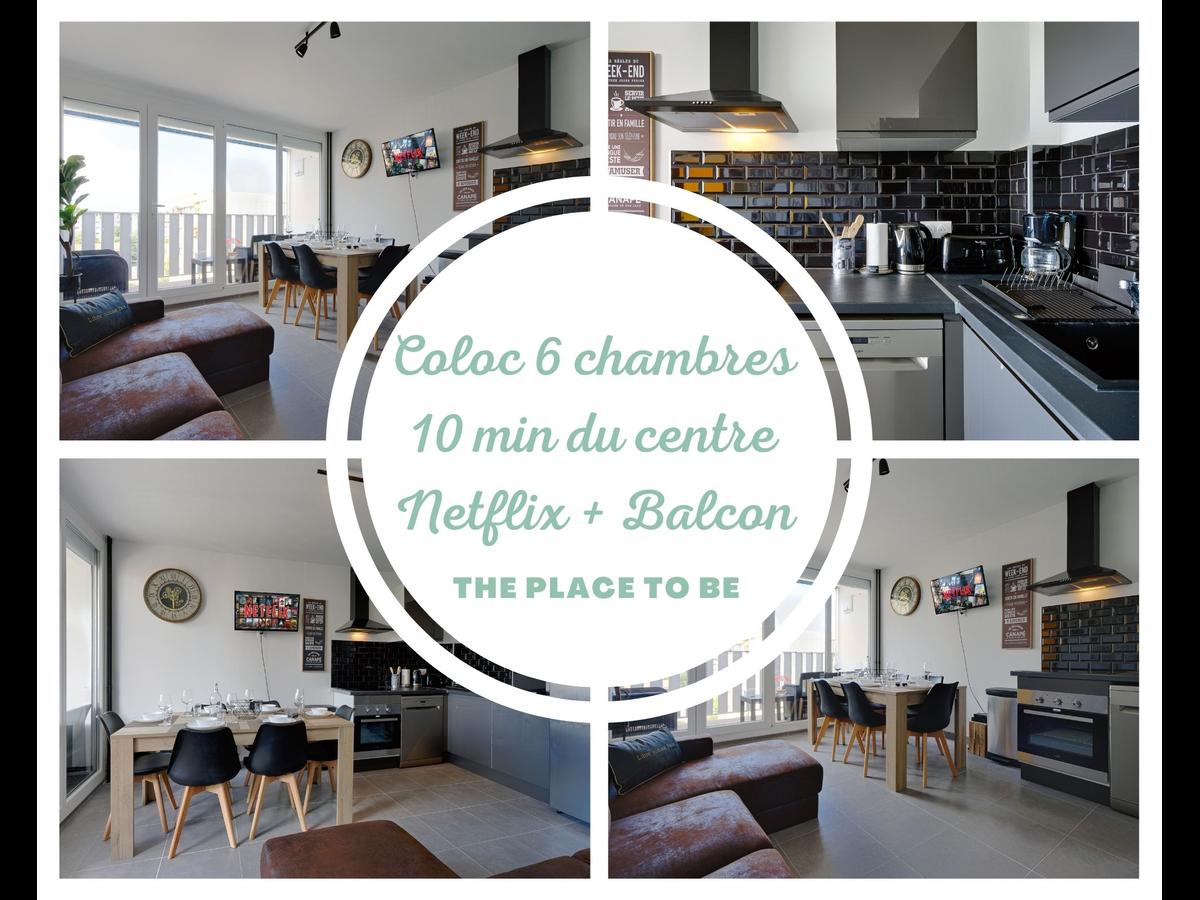 Colocation à Mérignac — Chambre avec bureau · Mérignac (66 m² le logement) Colocation à Mérignac — Chambre avec bureau · Mérignac (66 m² le logement)
