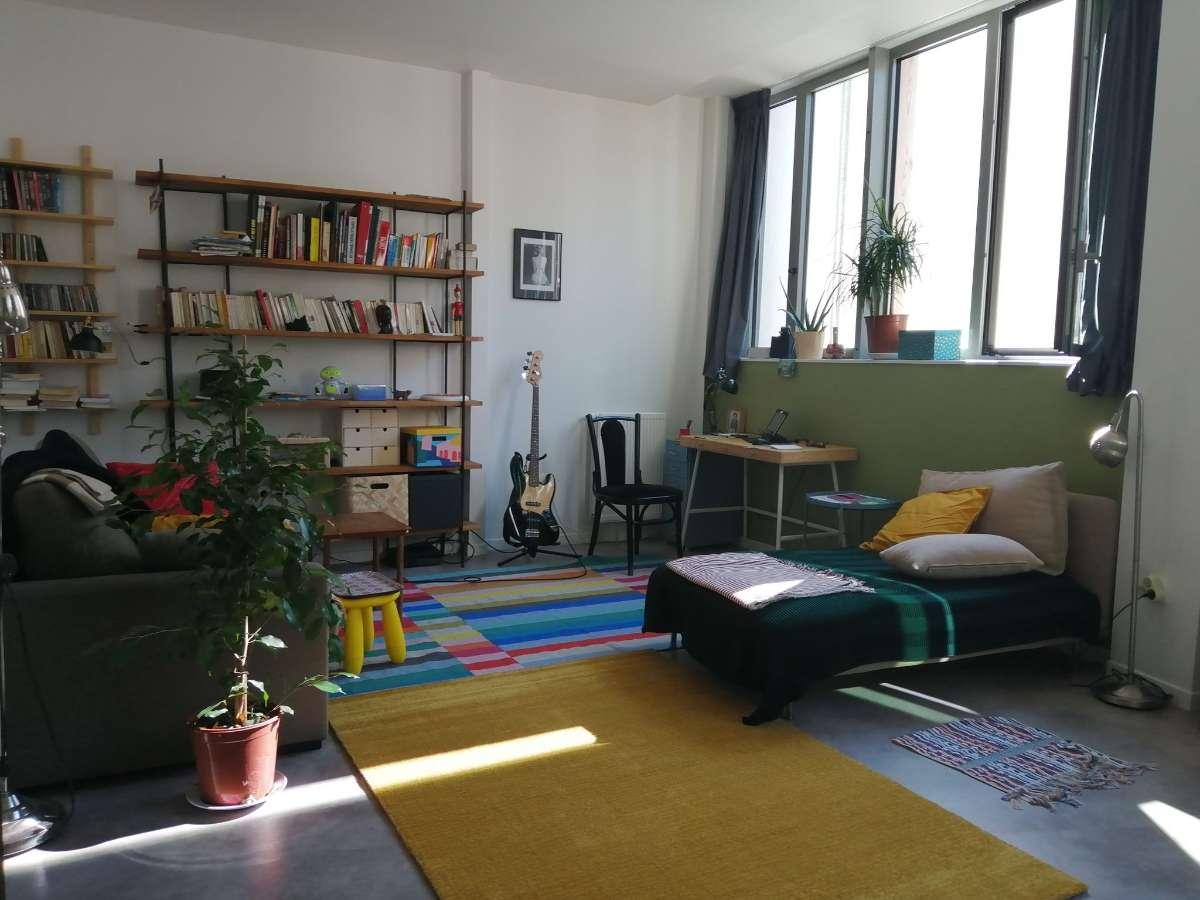 Colocation à Saint-Brieuc : Chambre avec bureau · Saint-Brieuc (65 m² le logement) (photo 5/6)