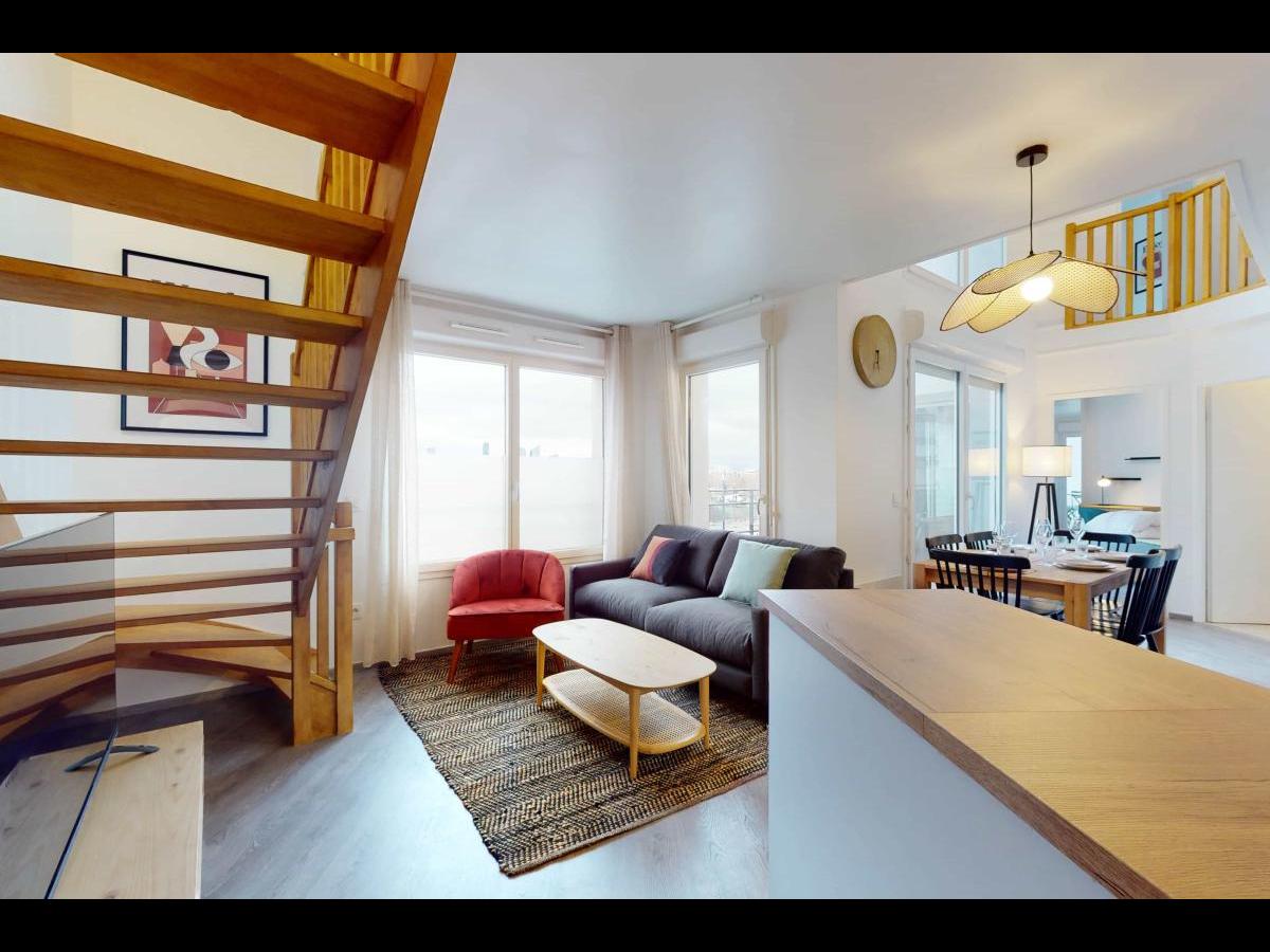 Colocation à Nice : Chambre avec bureau · Nice (54 m² le logement) (photo 5/6)
