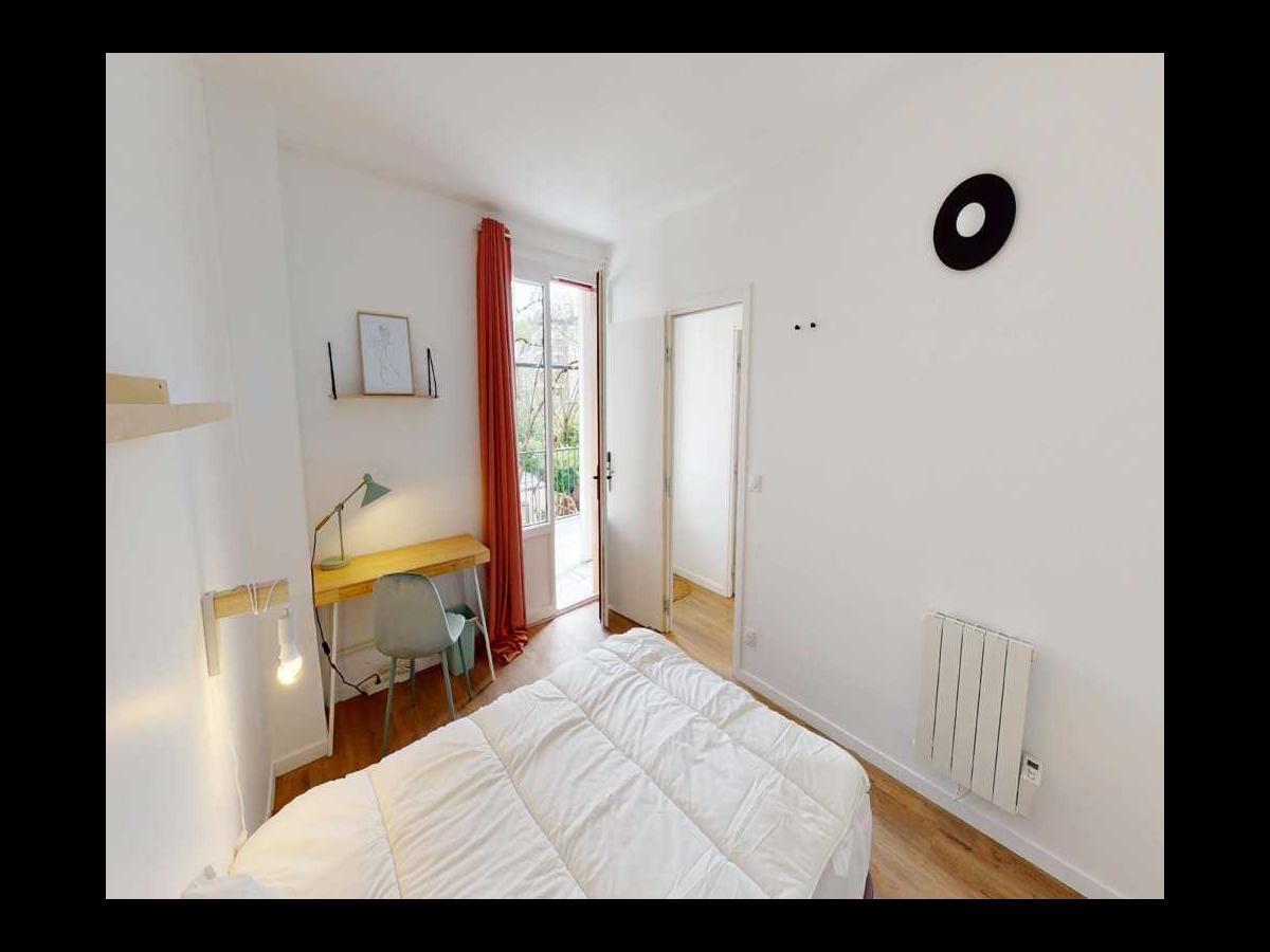 Colocation à Saint-Malo : Chambre avec bureau · Saint-Malo (95 m² le logement) (photo 2/6)