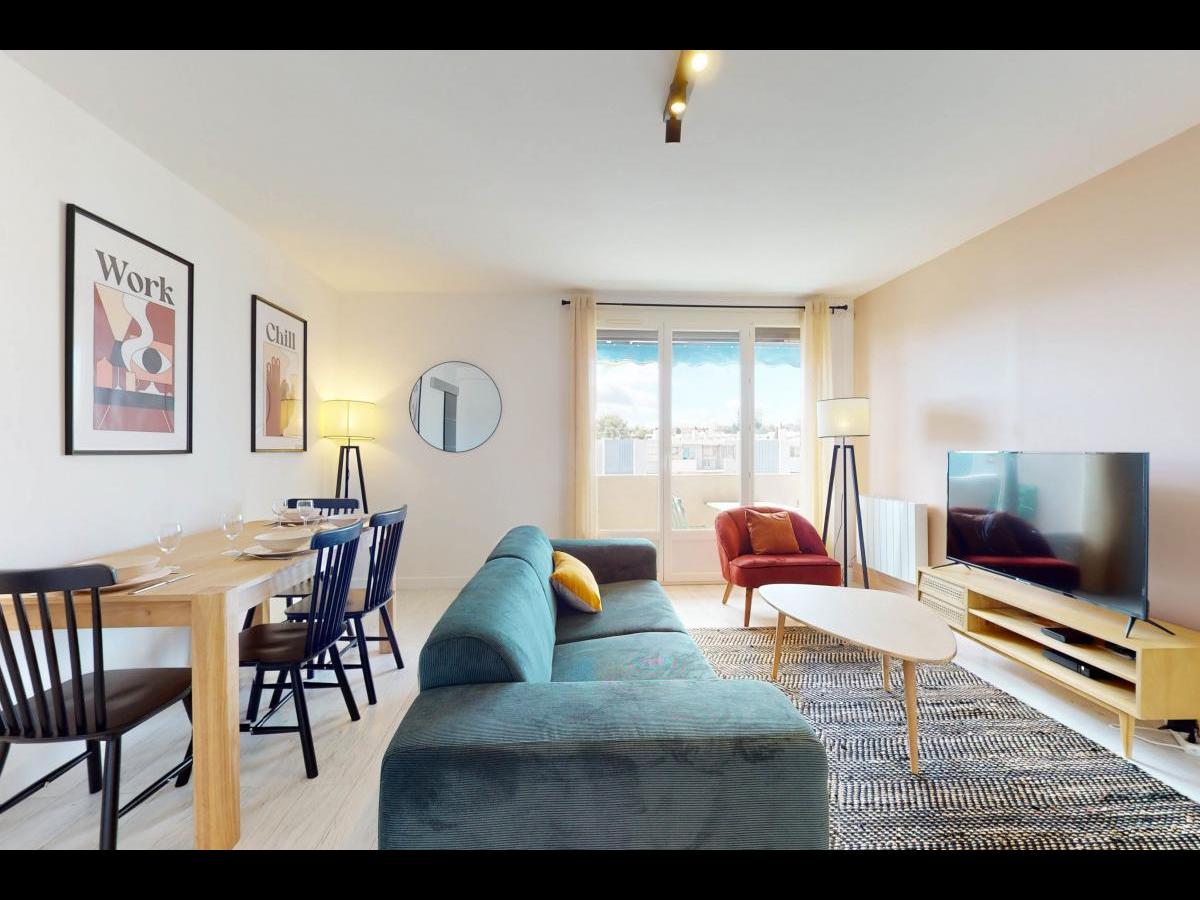 Colocation à Lyon : 2 colocs / chambre dans appart 89 m² · Lyon (photo 4/6)